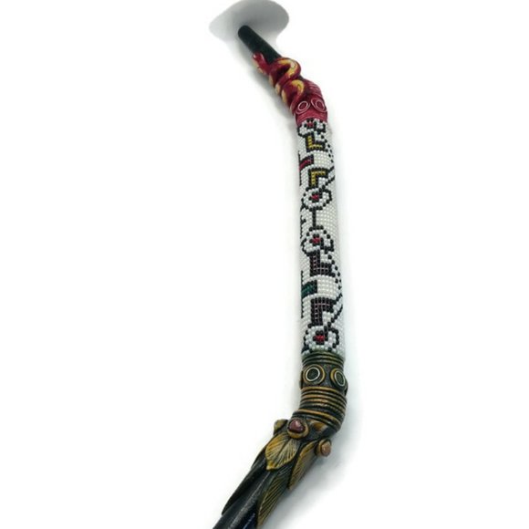 Handmade Peruvian Tepi Decorated with Multicolored Beads Cusco main image 8